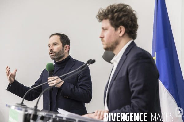 Elections régionales 2021 : Conférence de presse de Julien Bayou 10022021