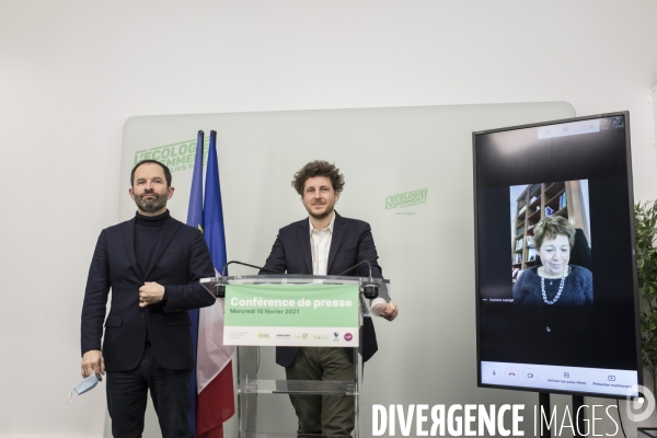 Elections régionales 2021 : Conférence de presse de Julien Bayou 10022021