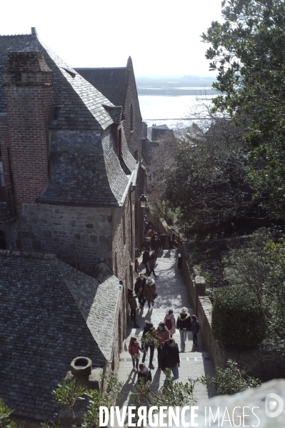 Le Mont Saint Michel sous covid 19