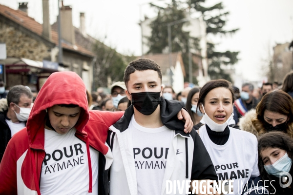 Marche blanche pour Aymane Kaïd