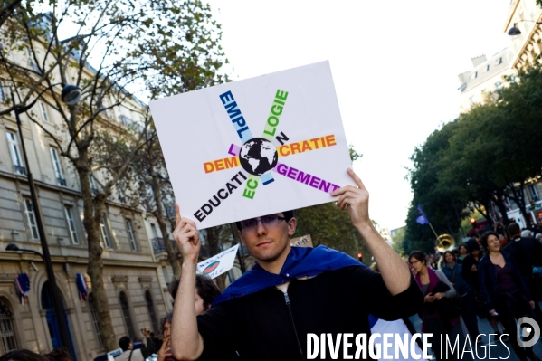 Journée mondiale des Indignés, Paris