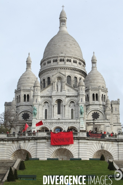 Commemoration du debut de  la commune de Paris de 1871 