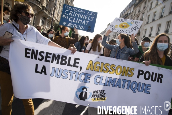 Marche pour une authentique loi climat