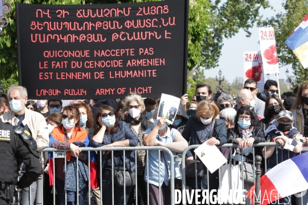 Commemoration du genocide armenien