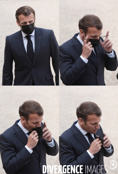 Emmanuel Macron annonce dans la PQR un deconfinement en 4 temps