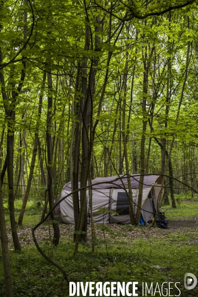 Les tentes du bois de vincennes