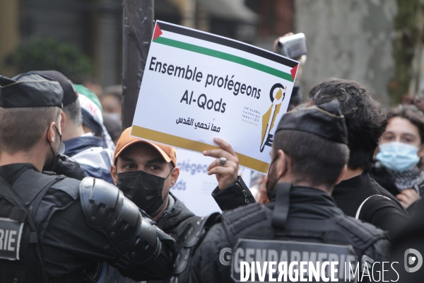 Manifestation de soutien au peuple palestinien interdite à Barbès