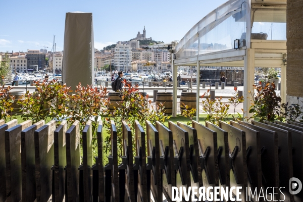 Réouverture des terrasses à Marseille, J-2