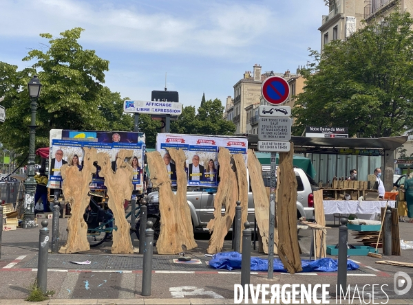 Affichage électoral Marseille