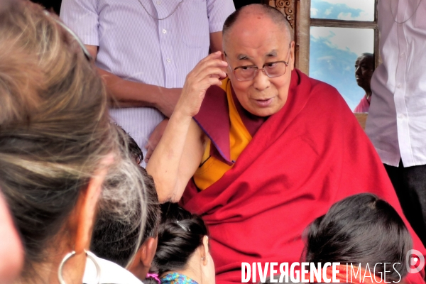 Le Dalai Lama au Zanskar