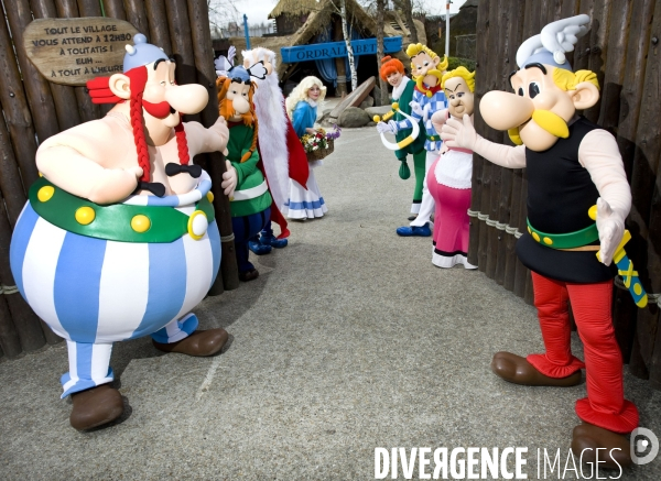 Ouverture du parc Asterix