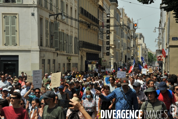 Mnifestation à Marseille
