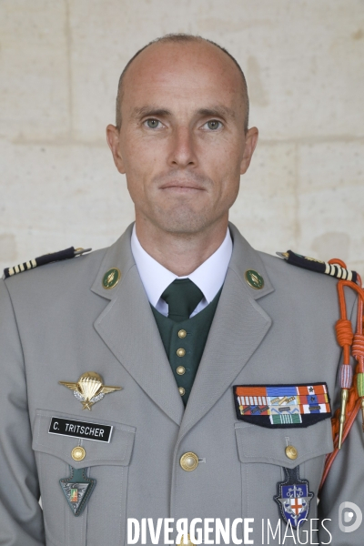 Le colonel christophe tritscher commande la legion etrangere a calvi