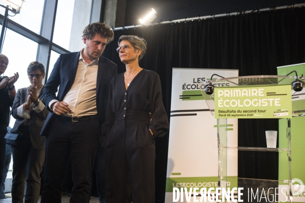 Sandrine rousseau,, candidate a la primaire de europe ecologie les verts