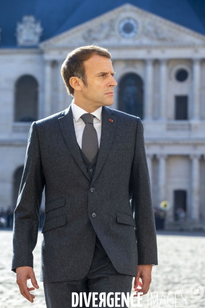 Emmanuel Macron préside la commémoration de l opération Daguet.