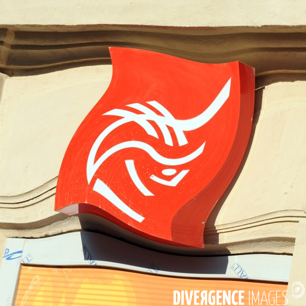Logos des banques francaises