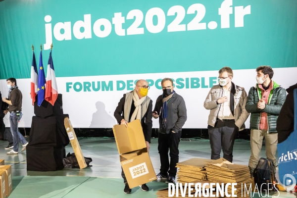 Présidentielle 2022 Yannick Jadot Forum des possibles