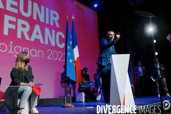 Presidentielle 2022 / Meeting d Anne Hidalgo à Perpignan