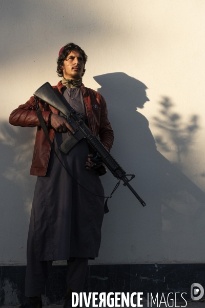 Portraits de combattants taliban s Afghanistan.  Portraits of Taliban fighters Afghanistan.