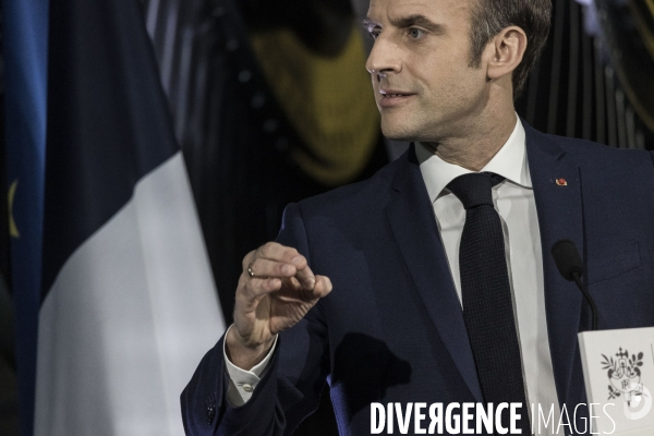 Déplacement d Emmanuel Macron, stratégie énergétique.