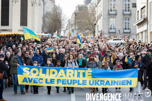 Marche pour la paix en Ukraine