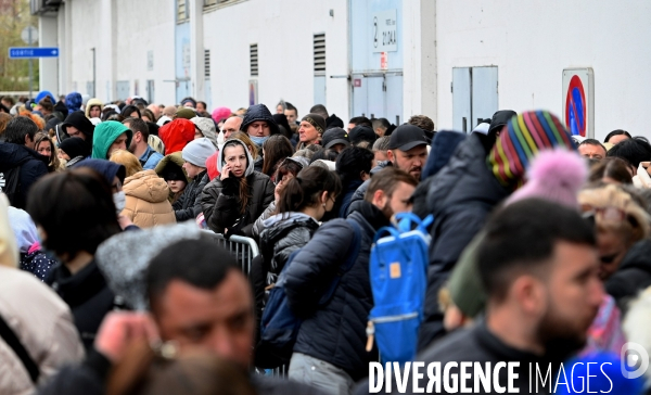 Le nouveau point d accueil des Réfugiés ukrainiens à Paris