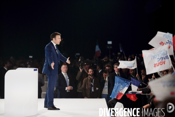 Election Presidentielle 2022 Premier Tour / Emmanuel Macron