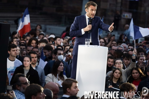 Emmanuel Macron Dans le Grand Est