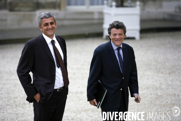 Premier conseil des ministres de la présidence de Nicolas Sarkozy