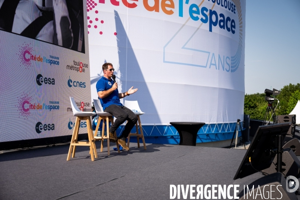 Toulouse : Thomas Pesquet a la cite de l espace