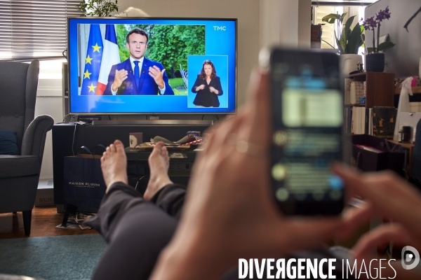 Allocution télévisée d Emmanuel Macron