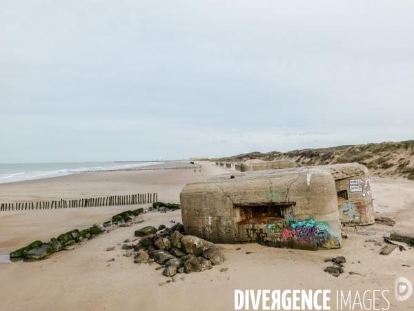 Ancien bunker sur la plage