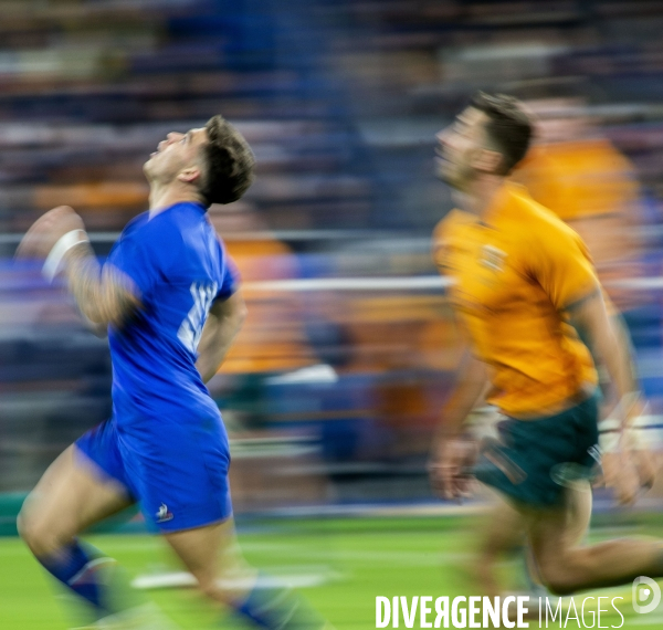 Rugby test-match France-Australie