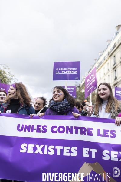 Manifestation contre les violences sexistes et sexuelles 19112022