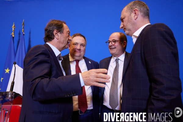 Bercy distribution Signature du pacte de solidarité commerciale