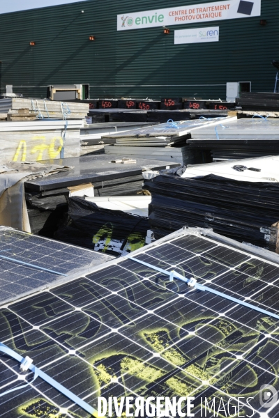 ENVIE 2E est une usine de recyclage de panneaux solaires photovoltaïques