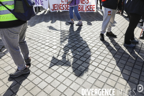 Bordeaux, 5ème manifestation contre la Réforme des Retraites