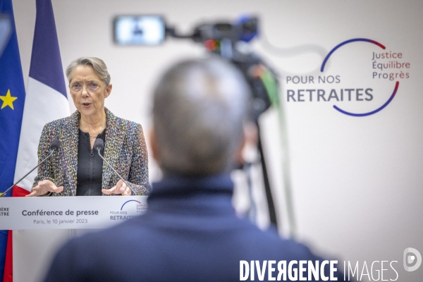 Elisabeth Borne annonce le projet de réforme des retraites