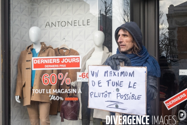 Manifestation contre la réforme des retraites à Paris le mardi 7 mars 2023