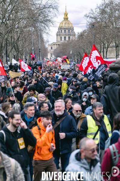 Paris : mobilisation contre la réforme des retraites
