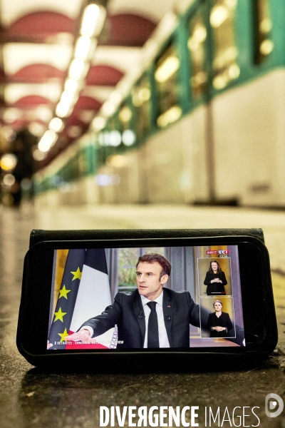 Interview du president Emmanuel Macron sur TF1