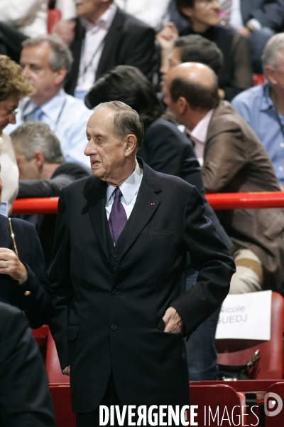 Meeting de Nicolas Sarkozy au Palais omnisport de Bercy