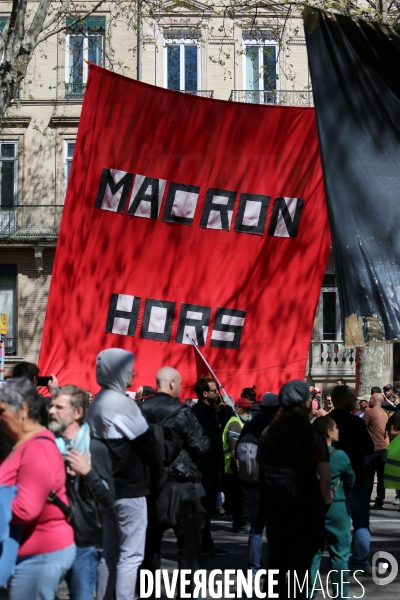 Toulouse : 11eme journee de mobilisation contre la reforme des retraites