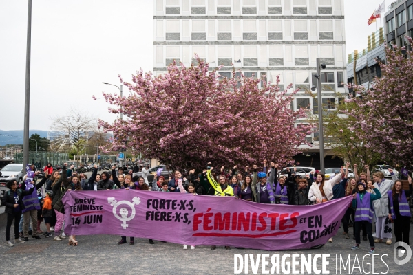 Genève - Appel à la grève des femmes du 14 juin 2023
