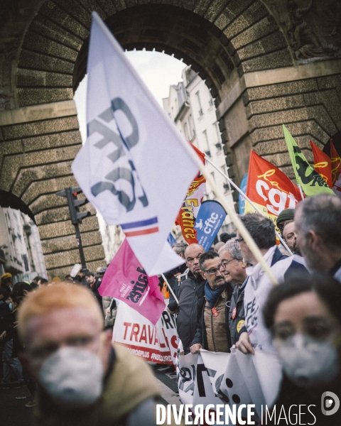 Manifestation contre la réforme des retraites, Paris, 23 mars 2023