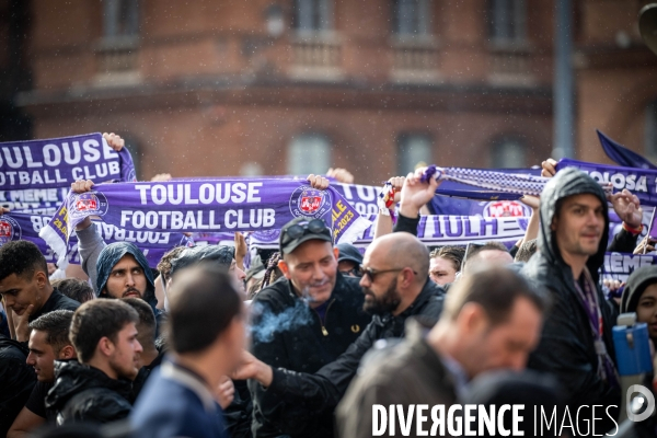 Toulouse : retour de joueurs vainqueurs de la Coupe de France