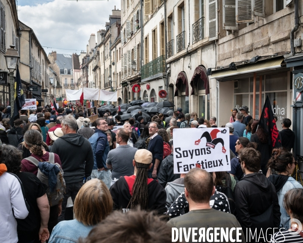 Manifestation 1er mai Dijon
