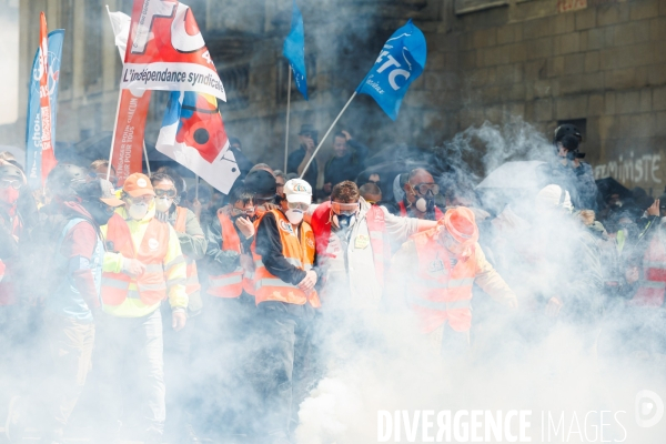 Manifestation du 1er mai à Nantes