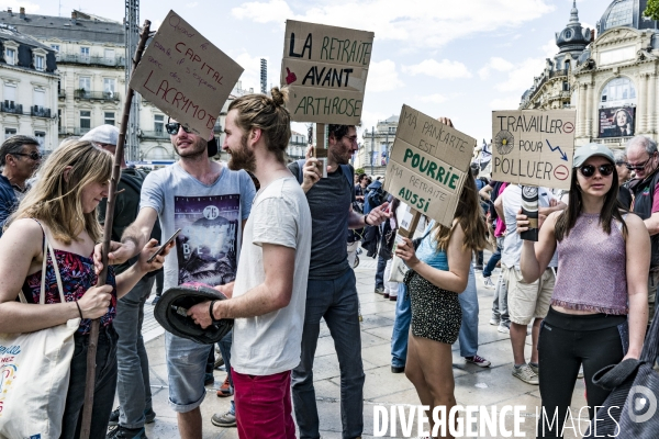 1er Mai - Manifestation Montpellier
