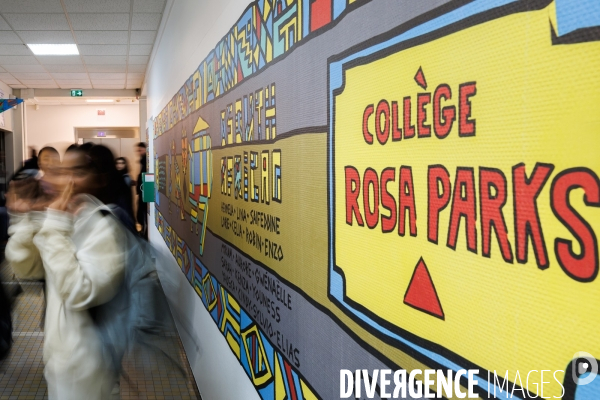 Mixité sociale au collège Rosa Parks de Nantes